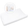Ti TIN Copri Fasciatoio Universale con Tessuto Elastico Adattabile | Coprifasciatoio 100% Microfibra Morbida e Assorbente, 80x50 cm, Colore Bianco