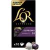 L'Or Supremo Capsule Compatibili Nespresso, 10 pezzi