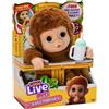 Cucciolo di scimmia interattivo con biberon LITTLE LIVE PETS MY BABY MONKEY