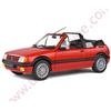 Non applicable Peugeot 205 Cti 1.6 Rosso Vallelunga 1986 1/18 Macchina Miniatura Solido