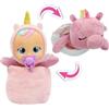 Bambola bebè reversibile 2 in 1 unicorno e pegaso CRY-BABIES-GOODNIGHT-FRIENDS-L