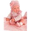 Bambola neonata che fa pipì con copertina e biberon RECIEN-NACIDA-MIA 42 CM 5016