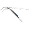 KAMADO BONO - Sollevatore per Griglie in Acciaio per Barbecue, Pinza per Griglia Compatibile con Dispositivi Grande