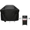 Azatemgo Copertura Barbecue in Tessuto Oxford 420D - Compatibile con Weber Spirit Serie 300 - Dimensioni 132 x 66 x 109 cm - Impermeabile, Resistente ai Raggi UV e Antipolvere