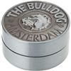 The Bulldog Amsterdam - Smerigliatrice in metallo, 2 pezzi, 40 mm, in rilievo, per cartine King Size, 2 pezzi