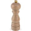 PEUGEOT - Mulino per sale Paris u'Select 18 cm - 6 impostazioni di moscerini - Innovazione Sale Ghiaccio, Meccanismo Zirlion - In legno etichettato PEFC - Fabbricazione francese - Colori naturali