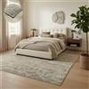 TADI & IMPERIO Tappeto grigio talpa con rilievo tipo pietra, 100% polipropilene, altezza 22 mm, antiscivolo, con feltro, 10 misure, ideale per camera da letto e soggiorno, 40 x 60 cm