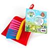 Theo Klein 6626 Set Scopetta Pure Fresh, 2 Pezzi, Durevole Set con Scopetta per Bambini e Paletta, Giocattoli per Bambini dai 3 Anni in su