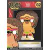 Funko Pop! Spilla Pin WWE - The Ultimate Warrior #02 Figura In Vinile