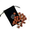 Sedona Magic Red Jasper Rune Stones Set di 25 lettere di rune cadenti