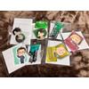 NESSUNA MARCA Fullmetal Alchemist 2025 Lottery set premio 7 pezzi supporti e portachiavi...