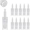 Lazzybeauty 10 Cartucce di Ricambio Nano-R per la Penna per Microneedling Dr.pen Modelli M7/M5/N2/E30, Parti di Ricambio Originali Monouso, Cartucce per Microneedling Accessori per la Cura Della Pelle