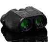 ADITAM Telescopio 10X25 HD Binocolo Marino Zoom Telemetro Bussola Telescopio Oculare Azoto Impermeabile Army Green Double The Comfort