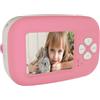 Kivivaka 20 pollici HD Screen Print Moments, rosa ABS Film con lettore MP3, | Registrazione video e giochi, supporta scheda TF da 128 GB, stampa one-touch e adolescenti