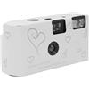 Generic Fotocamera Monouso ISO 400 con Flash (Built in 27 Films) | Funzione usa e getta, adatta per riunioni, pellicola precaricata, aspetto nostalgico, funzionamento semplice