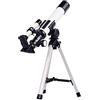 ADITAM Telescopio astronomico, telescopio rifrattore da 70 mm Moon Watching Bambini Adulti Astronomia Principianti Obiettivo 16X 66X con cercatore Double The Comfort
