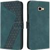 OKZone Cover per Samsung Galaxy A3 2017/A320, Custodia in Pelle Samsung A3 2017/A320, Cover a Libro Galaxy A3 2017/A320 Magnetica Portafoglio Folio PU Pelle Flip Caso con Wallet Case Cover (Verde)
