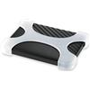 Lacdo Silicone Custodia Hard Disk Esterno per Seagate Portable/Game Drive, WD Elements/My Passport, Toshiba Canvio Basics/Flex Portable External Hard Drive 1TB 2TB 2.5 pollici HDD Antiurto, Bianco