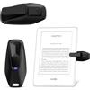 YAWFIER Telecomando paletta laterale per Kindle Paperwhite Oasis Kobo eReader, paletta laterale clicker per Kindle Android iOS telefoni Tablet lettura di romanzi fumetti (nero opaco)