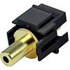 Lyndahl LKK0195SWG Keystone Presa jack da 3,5 mm Adattatore nero