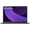 LG Gram Pro 17, 17 IPS Notebook, Intel Core Ultra 7 255H, GPU Intel Arc 140T, 16GB RAM, 1TB SSD, Nero