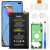 Beefix Batteria da 4000mAh per Samsung Galaxy S10 Plus - EB-BG975ABU | Batteria sostitutiva ad alta capacità SM-G975F, kit completo con strumenti di riparazione