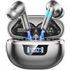 Donerton Cuffie Bluetooth, 2026 Auricolari Bluetooth 5.4 Wireless, 48 Ore Stereo HiFi Immersivo, Cuffiette In Ear con ENC Cancellazione Rumore Mic, IP7 Impermeabili Touch Control Cuffie Senza Fili