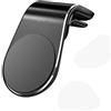 yaohaishao Porta Cellulare Auto Magnetico per Jeep Renegade 2015-2023, Supporto Magnetico per Presa d'Aria 360° Rotazione Supporto Auto Smartphone,Bla-CK