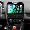 CAMECHO 4+128GB Android 15 Autoradio 10 Pollici per Renault Clio 4 2012-2018, Radio con Bluetooth, GPS, Wi-Fi, Wireless CarPlay, Android Auto, RDS, FM, MirrorLink e Telecamera Posteriore