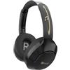 Hmusic Cuffie Bluetooth Wireless & Wired, 115 ore di autonomia | Microfono, Connessione Multipunto, Bluetooth 5.4, Cavo da 3,5 mm, Suono stereo immersivo, Pieghevole, Rotazione a 90°