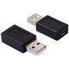 Cablepelado, adattatore micro-USB tipo B femmina a USB tipo A maschio nero