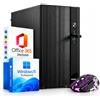 CALIBRO SERVICE Pc Fisso Desktop con i5 16 GB RAM - 240 GB SSD con Pacchetto Office Installato, Wifi Windows 11 Pro - Computer Fisso Veloce e Potente, Pc Desktop Pronto All'Uso, Pc Fisso Completo