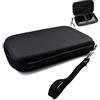 QFDSHOPCO Custodia protettiva per navigatore GPS da 7 pollici, compatibile con Garmin Drivesmart 61 65 66 76 Dezl Otr 710 720 770 780 Nuvi 2789LMT 2797lmt Tomtom 7, colore nero