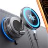 YOSH Supporto Telefono Auto Caricatore per MagSafe, Supporto Magnetico Auto | 15W Top Ricarica Rapida, 360° Rotazione, 20X N56 Magnete Forte, Porta Cellulare Auto Magnetico per iPhone Duo Serie 18-12