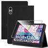 zZjoOoj Custodia protettiva per tablet TECLAST P50t 11 con 1 pellicola protettiva anti-graffio durezza 9H, funzione supporto verticale e cinturino, nero