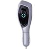 REY Caricabatterie per accendisigari da auto, auricolare Bluetooth vivavoce 2 USB