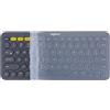 Digi-Tatoo Cover per tastiera Logitech K380 Multi-Device Bluetooth Keyboard/Pebble Keys 2 K380S Keyboard - Pellicola protettiva in silicone trasparente