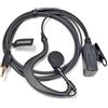 HYSHIKRA Walkie-Talkie Auricolare con microfono PTT compatibile con radio Cobra | Compatibile con Cobra PX Series, RX Series, AM Series PX650 RX380 RX680 AM255 AM655 AM855 AM1055 e altri modelli similari