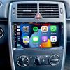 Loddery Android 14 2 Din Autoradio Stereo per Mercedes Benz A Class W169 2004-2012 | Carplay Android Auto, 2 Din 7 pollici Touch Screen Radio Bluetooth Multimediale con navigazione GPS WiFi FM SWC Backup Camera