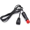 JZK 2m Cavo prolunga frigorifero auto, 12V CC 10-16A per congelatore auto | Cavo accendisigari, cavo ricambio refrigeratore portatile CC, cavo alimentazione per Dometic, per Alpicool, per ARB,per ICECO