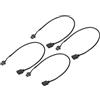 PATIKIL 5V 3 Pin a SM3P Cavo Divisore Femmina, 4pz PWM Ventole Cavo Alimentazione RGB Spina Connettore Estensione ARGB per Scheda Madre Telaio Computer, Nero