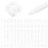 YBSUCLD 100 guaine per punta in silicone per Apple Pencil 1/2/Pro/USB-C | Include 100 guaine per punta in silicone + 2 guaine per impugnatura, antiscivolo e silenziose per Apple Pencil iPad