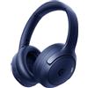 dbsono Cuffie ibride con cancellazione attiva del rumore: cuffie over-ear | Comfort leggero, 120 ore di riproduzione, Bluetooth, connessione multipunto, modalità trasparenza, chiamate chiare, lavoro