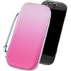 iVoler Custodia Compatibile con Nintendo Switch 2 Modella (2025), Portatile Protettiva Case Rigido da Viaggio per Switch 2 Console Accessori, Custodia con Custodia per 12 Giochi - Rosa Sfumato