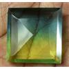 Brasiliano Bi-Colore Tormalina 93.05 KT / 30 MM Taglio Quadrato Gemma