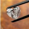 Laboratrio Cresciuta Cvd Diamante Forma Cuore 6 X 6 MM If Purezza 1 PC Colore D