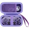 Lebakort Rigida Caso Custodia Protettiva per 8BitDo SN30 Pro Controller | Custodia rigida protettiva, Borsa da trasporto, Design compatto, Fornito con Grid Bag, Protezione Controller, Design Rigido