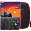 Miyoo Mini Plus Retro Gaming Console con custodia portatile, console di gioco portatile con batteria da 3000 mAh Schermo IPS da 3,5, compatibile con una grande varietà di giochi classici. Supporto WiFi