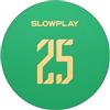 SLOWPLAY Godel Ceramic Poker Chips in Bulk, Casino Grade Ceramic Poker Chip for Texas Hold'em, Professional Chips Pack of 50