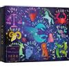 Elena Essex Puzzle da 1000 pezzi per adulti - astrologico, puzzle per adulti 1000 pezzi, puzzle spaziale astrologia costellazione zodiacale, dimensioni 50,8 x 71,1 cm